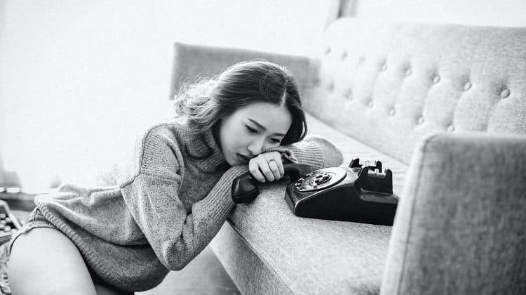 triste di convivere con l'ex
