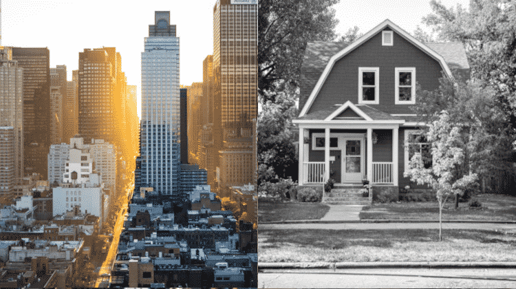 Città o periferia: come scegliere dove vivere • città o periferia