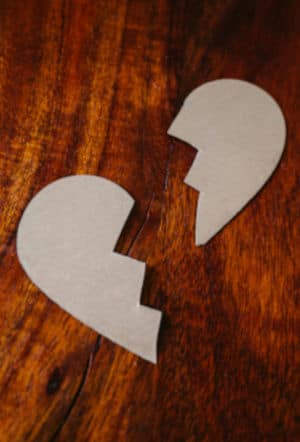 come lasciare una persona